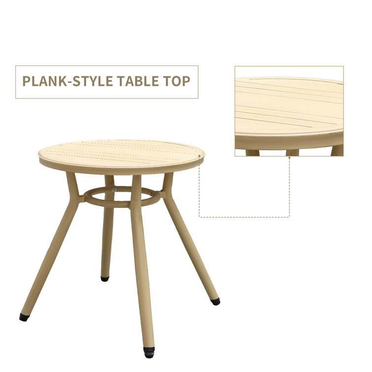 Oliver Simple and Modern Round Side Table Wayfair